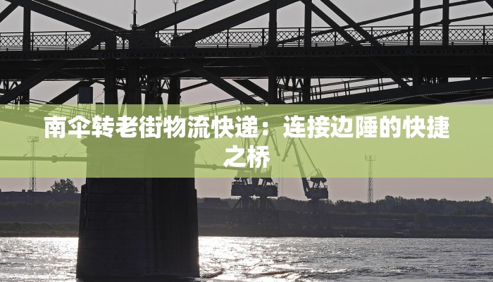 南伞转老街物流快递:连接边陲的快捷之桥