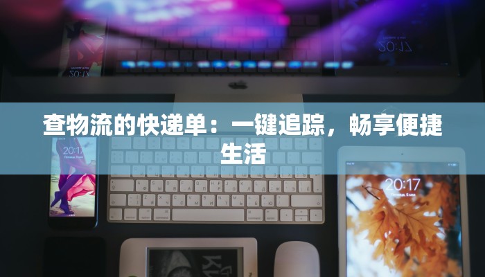 查物流的快递单：一键追踪，畅享便捷生活