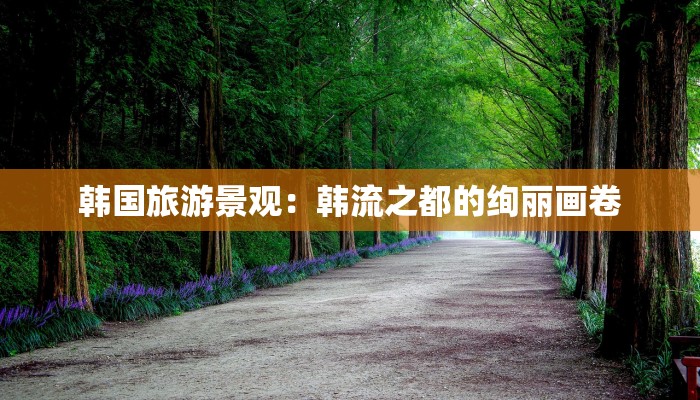 韩国旅游景观：韩流之都的绚丽画卷