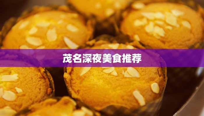 茂名深夜美食推荐