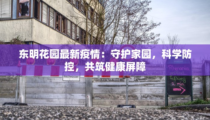 东明花园最新疫情：守护家园，科学防控，共筑健康屏障