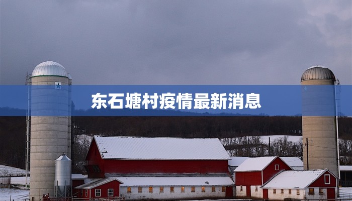 东石塘村疫情最新消息