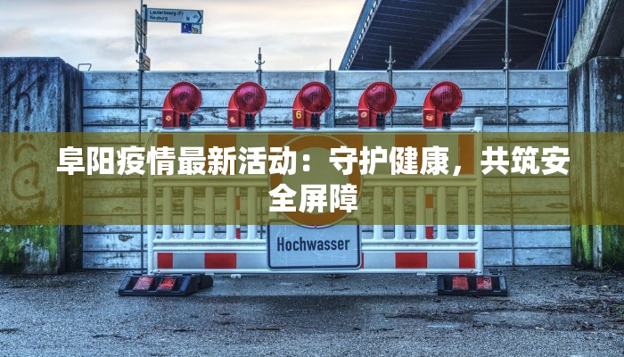 阜阳疫情最新活动：守护健康，共筑安全屏障