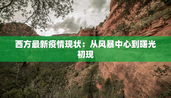 西方最新疫情现状:从风暴中心到曙光初现